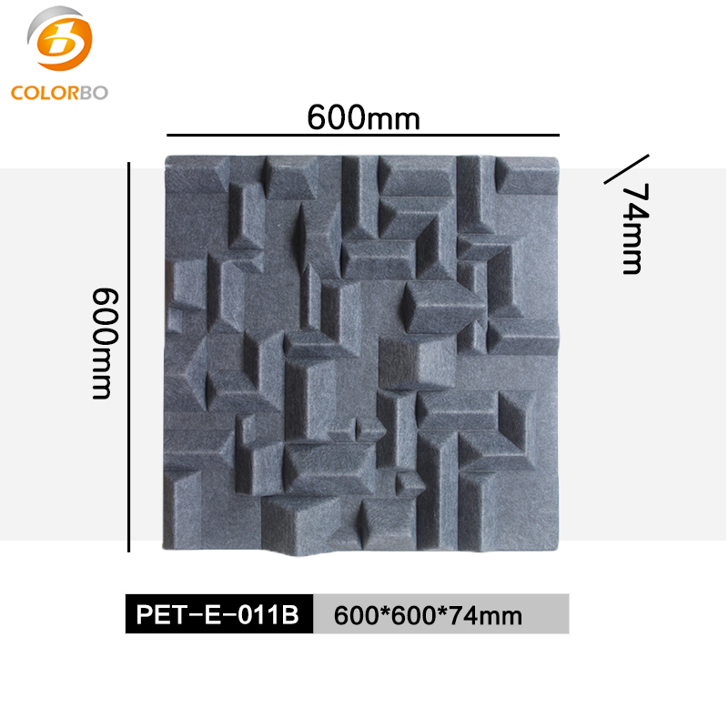 인테리어 디자인 소재 3D PET 벽지 패널