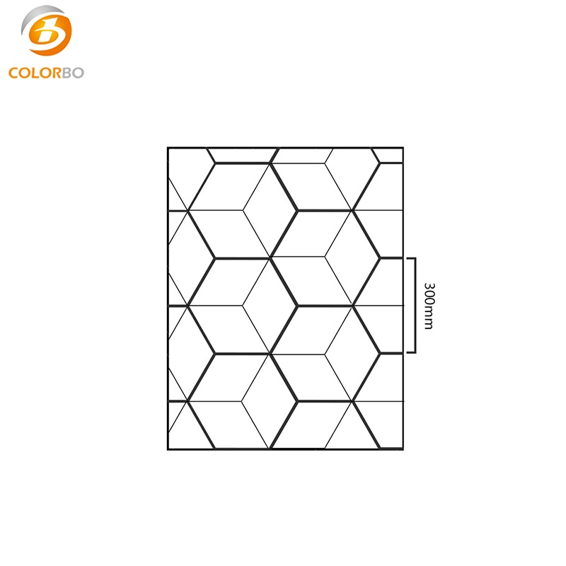 PET-DK-04 V 홈 폴리에스터 섬유의 산업용 음향 패널 